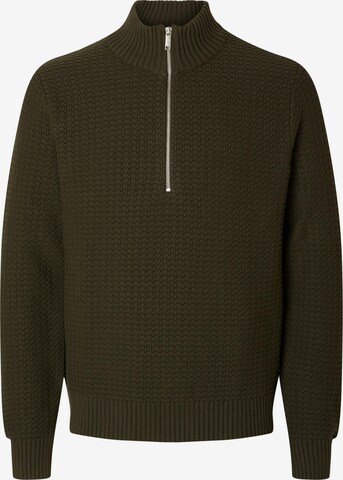 SELECTED HOMME - Jersey 'THIM' en verde: frente