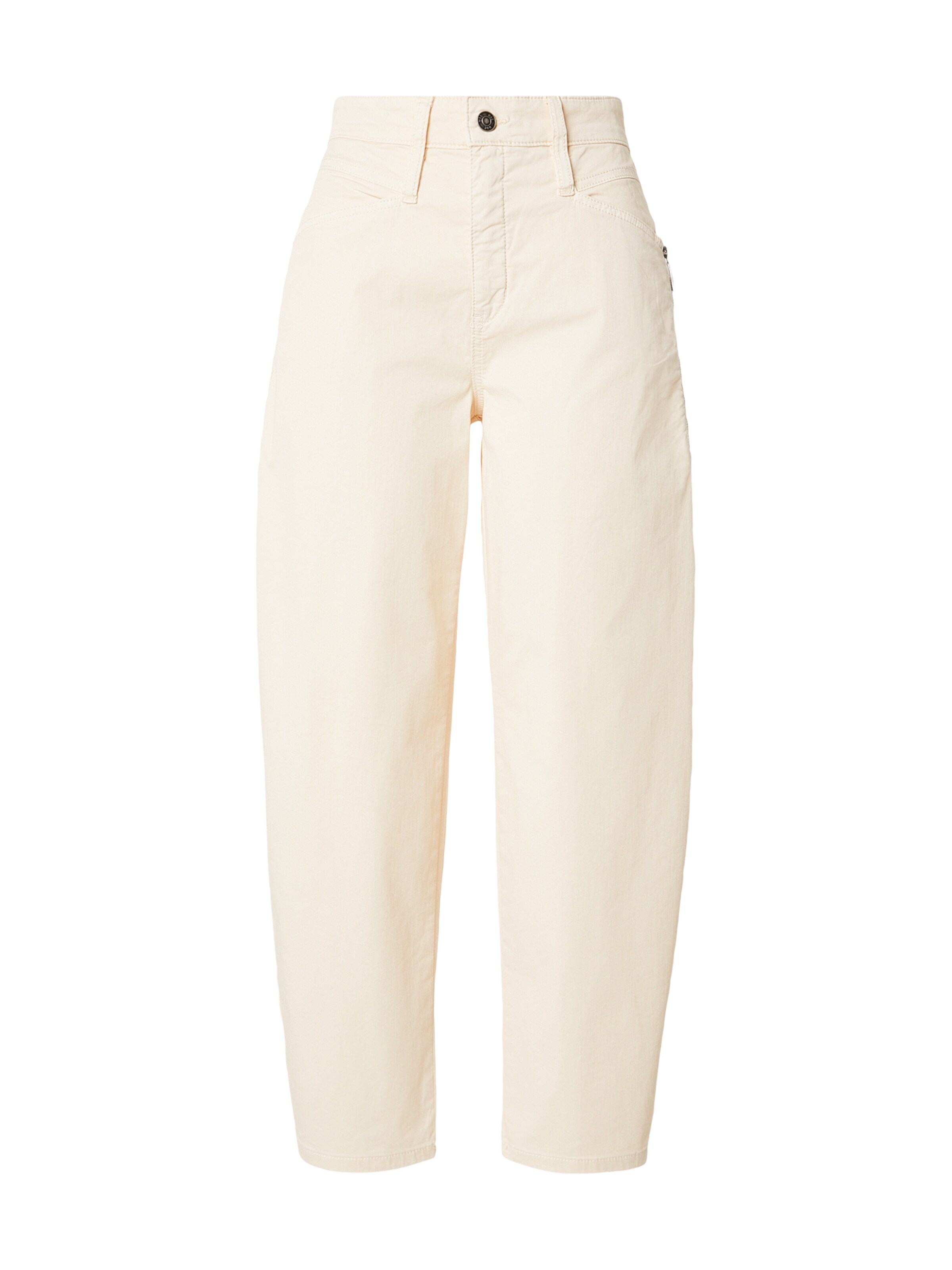 MAC - Pantalón 'Bora' en blanco: frente