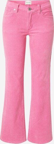 Flared Jeans di Abrand in rosa: frontale