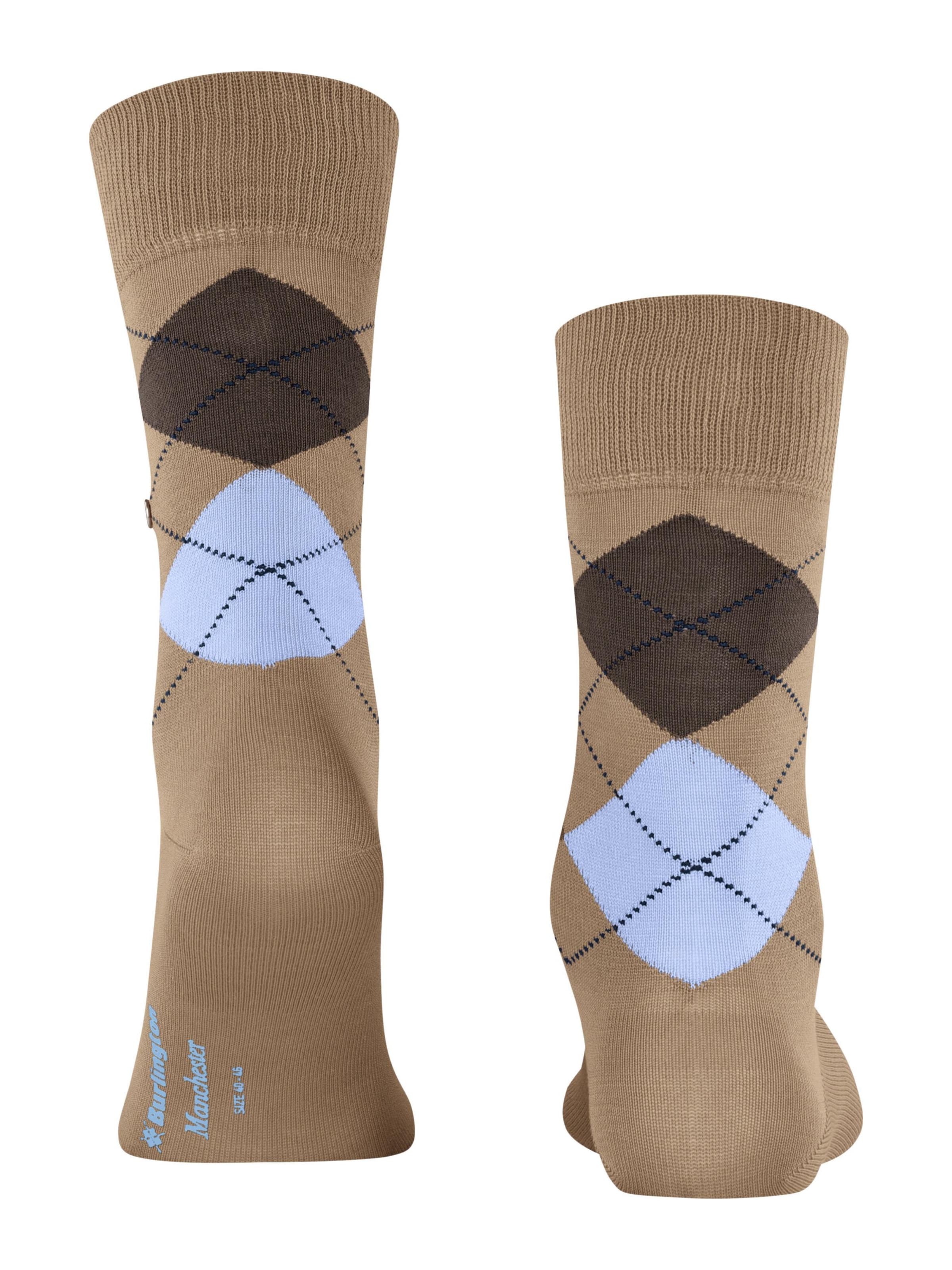 BURLINGTON Socks 'Manchester' in Beige