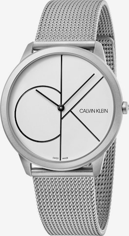 Calvin Klein Uhr in Silber: predná strana