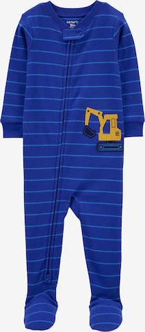 Carter's - Pijama em azul: frente