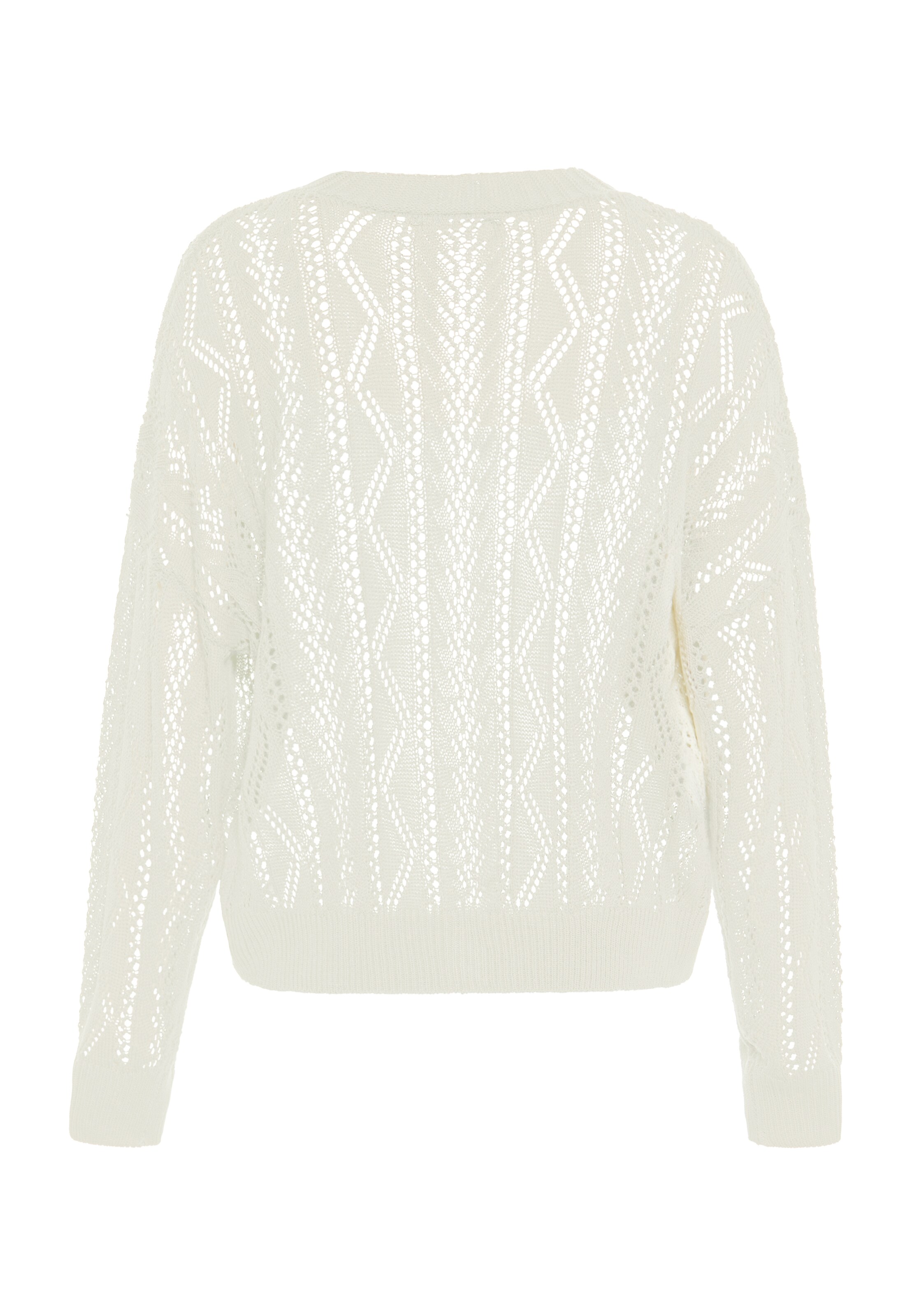 Usha Gebreid vest in Beige: voorkant