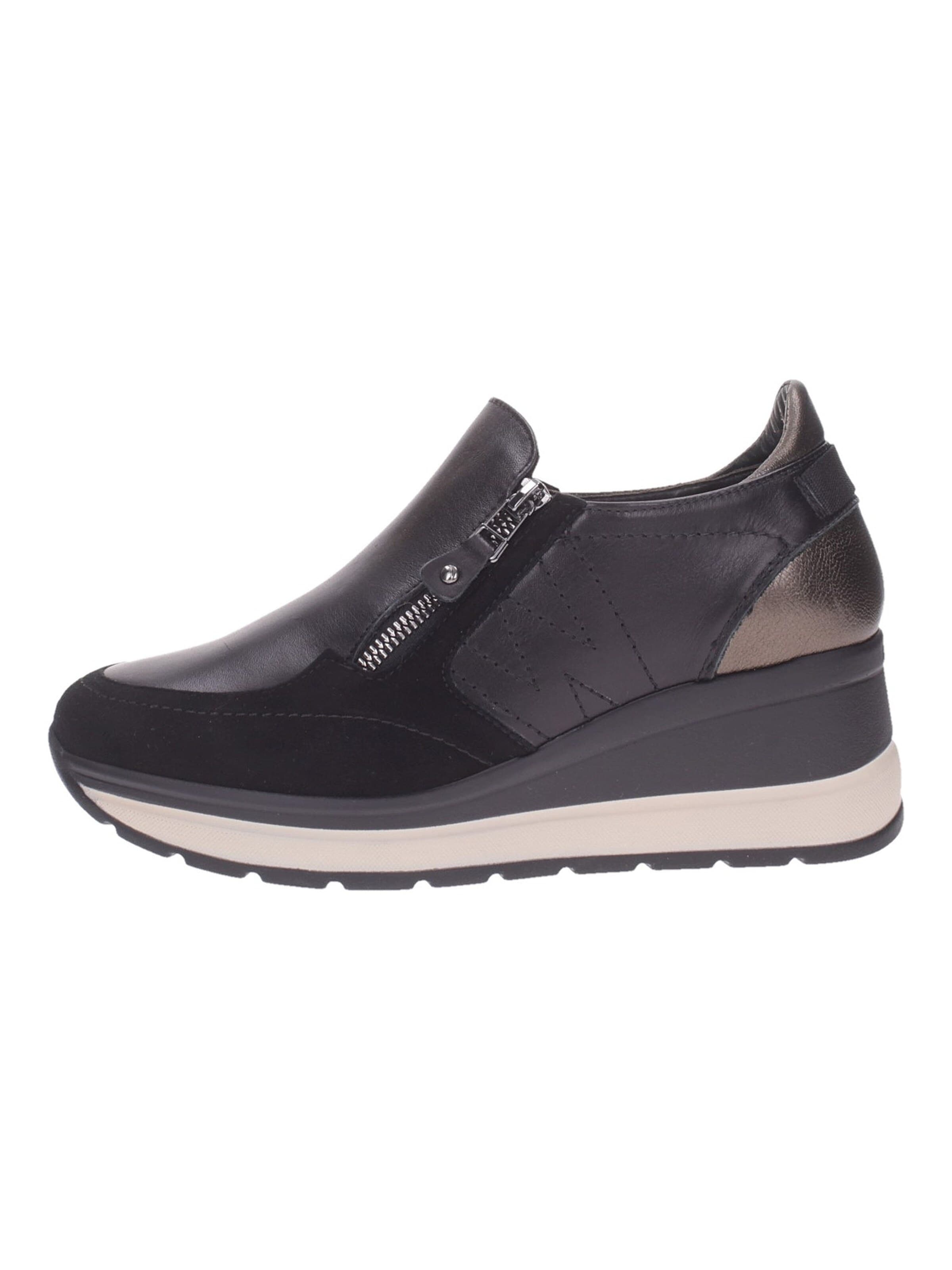 Slipper di MELLUSO in nero: frontale