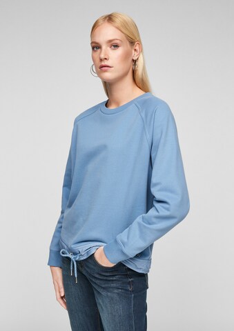 s.Oliver Sweatshirt in Blau: predná strana