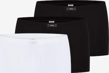 Mey Boxershorts 'Network' in Grau: Vorderseite