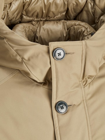 JACK & JONES Zimska jakna 'CLEMENT' | rjava barva