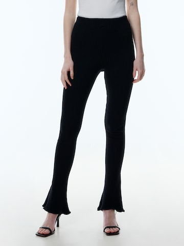 EDITED Flared Trousers 'Aliena' in Black: front