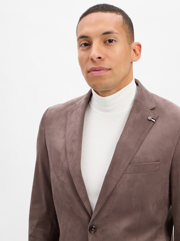 bugatti Regular Fit Sakko in Grau