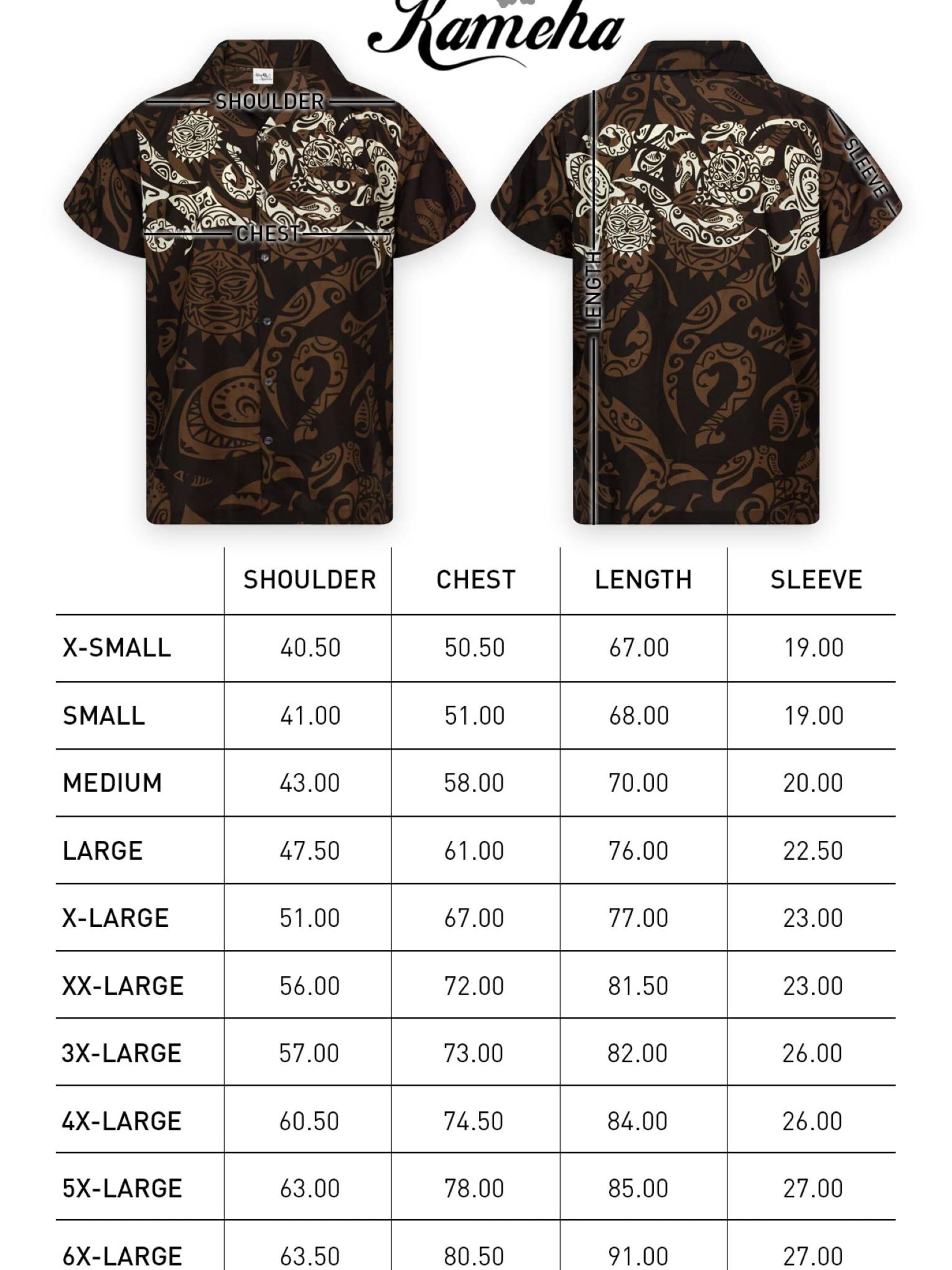 King Kameha Shirt 'Maori Chest' in Bruin