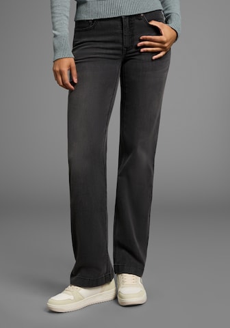 KangaROOS Wide leg Jeans in Grey: front