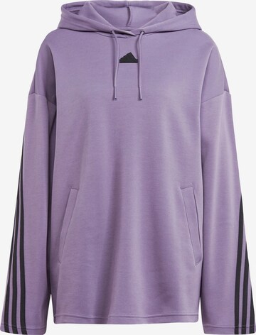 ADIDAS SPORTSWEAR Sport sweatshirt 'Future Icons' i lila: framsida