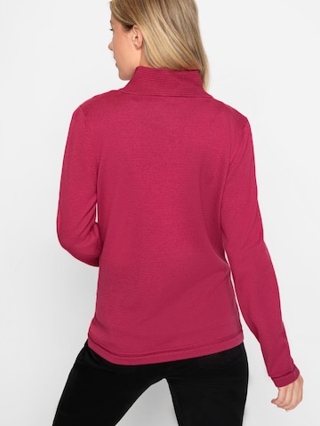 Olsen Strickjacke 'Eva' in Pink