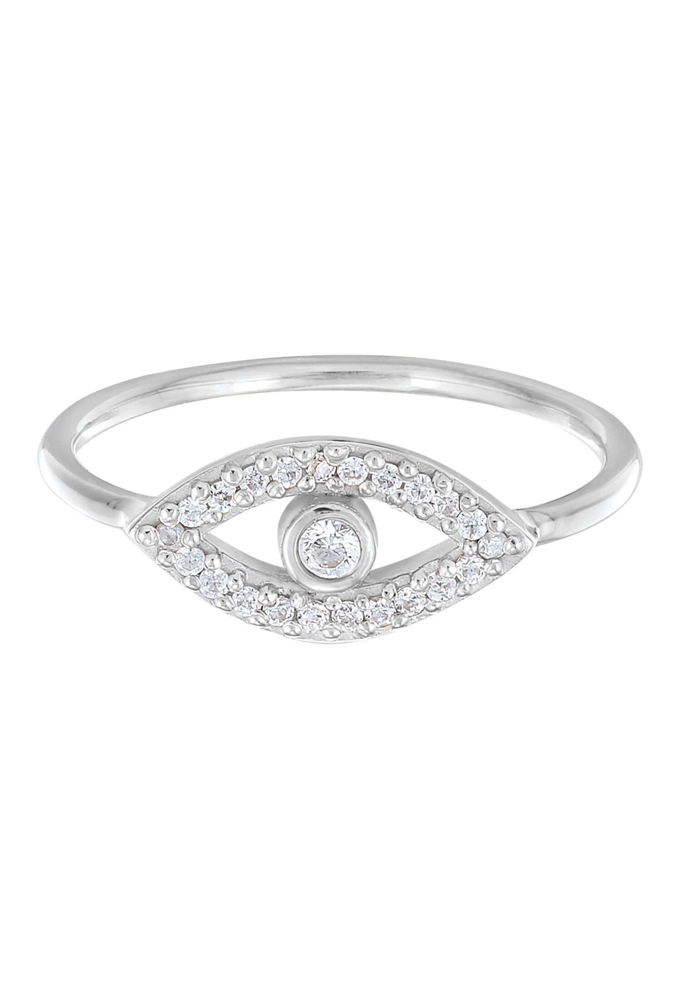 ELLI Ring 'Evil Eye' in Silver