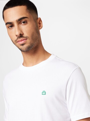 T-Shirt UNITED COLORS OF BENETTON en blanc