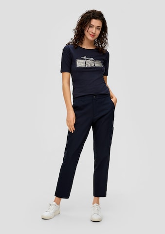 Regular Pantalon s.Oliver en bleu