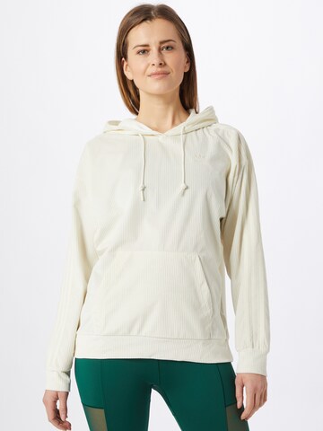 Felpa di ADIDAS ORIGINALS in bianco: frontale