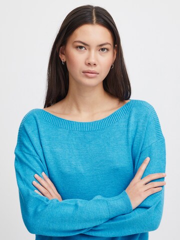 ICHI Pullover 'SELLA' in Blau