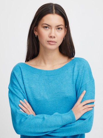 ICHI Pullover 'SELLA' in Blau