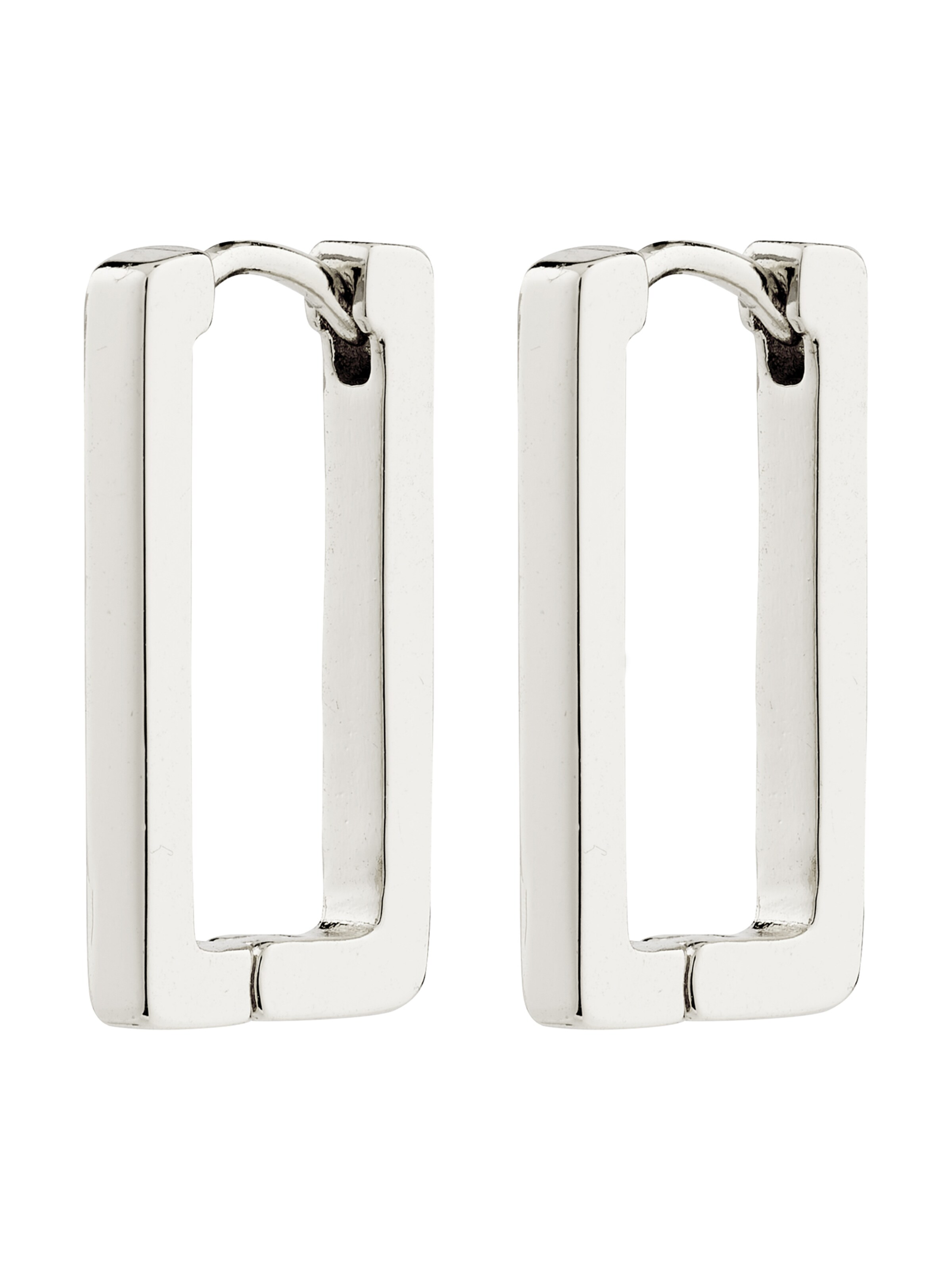 Pilgrim Kõrvarõngas 'Feel', värv Hõbe: eest vaates