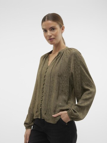 VERO MODA Blouse in Groen