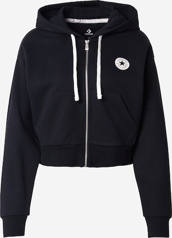 juoda CONVERSE Džemperis: priekis