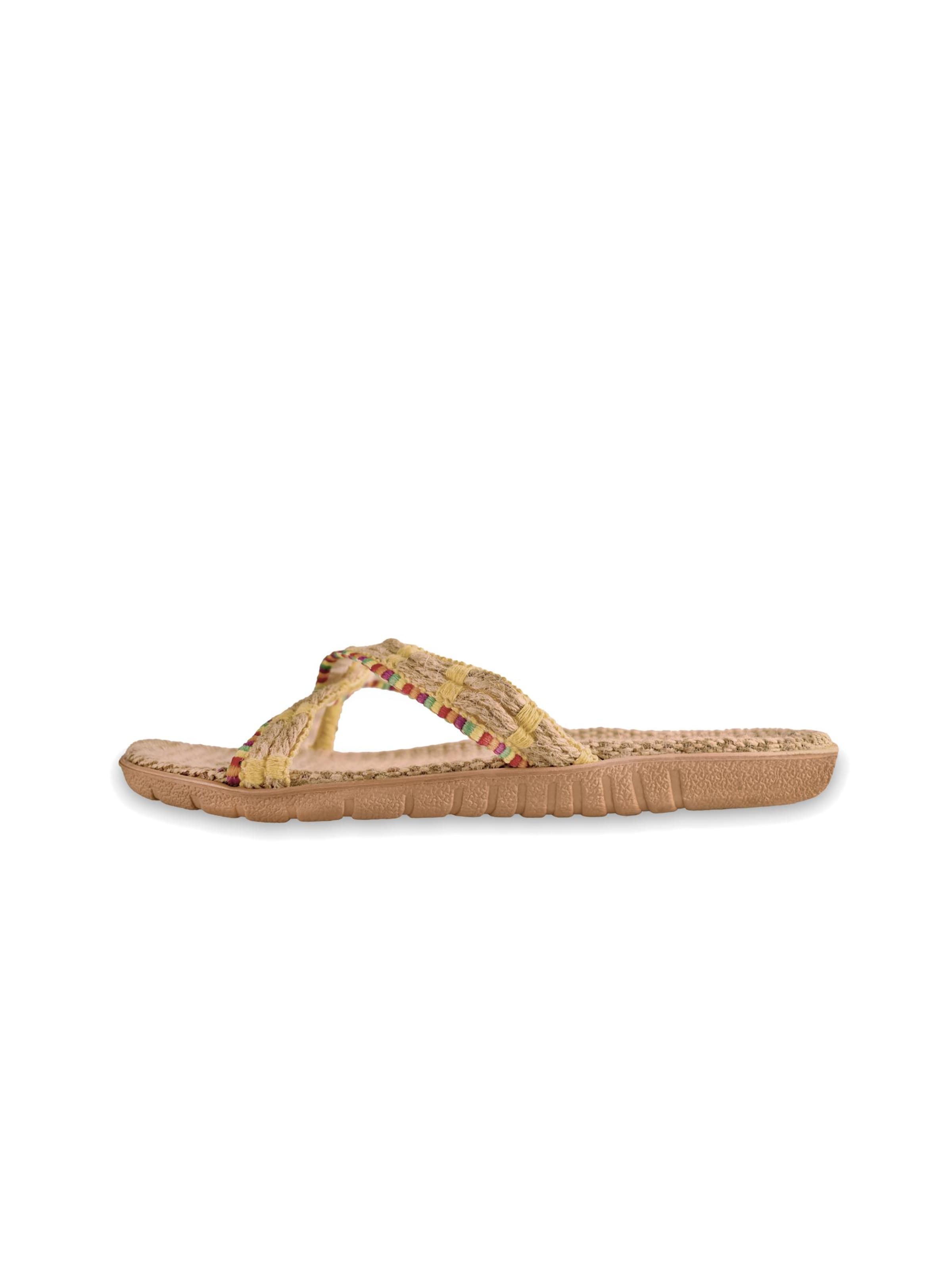 Brasileras - Sandalias 'Amelia' en amarillo: frente