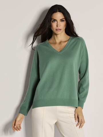 Pull-over MADELEINE en vert : devant