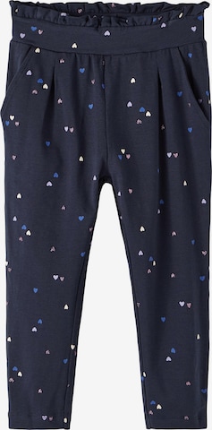 NAME IT Regular Broek 'Lunna' in Blauw: voorkant