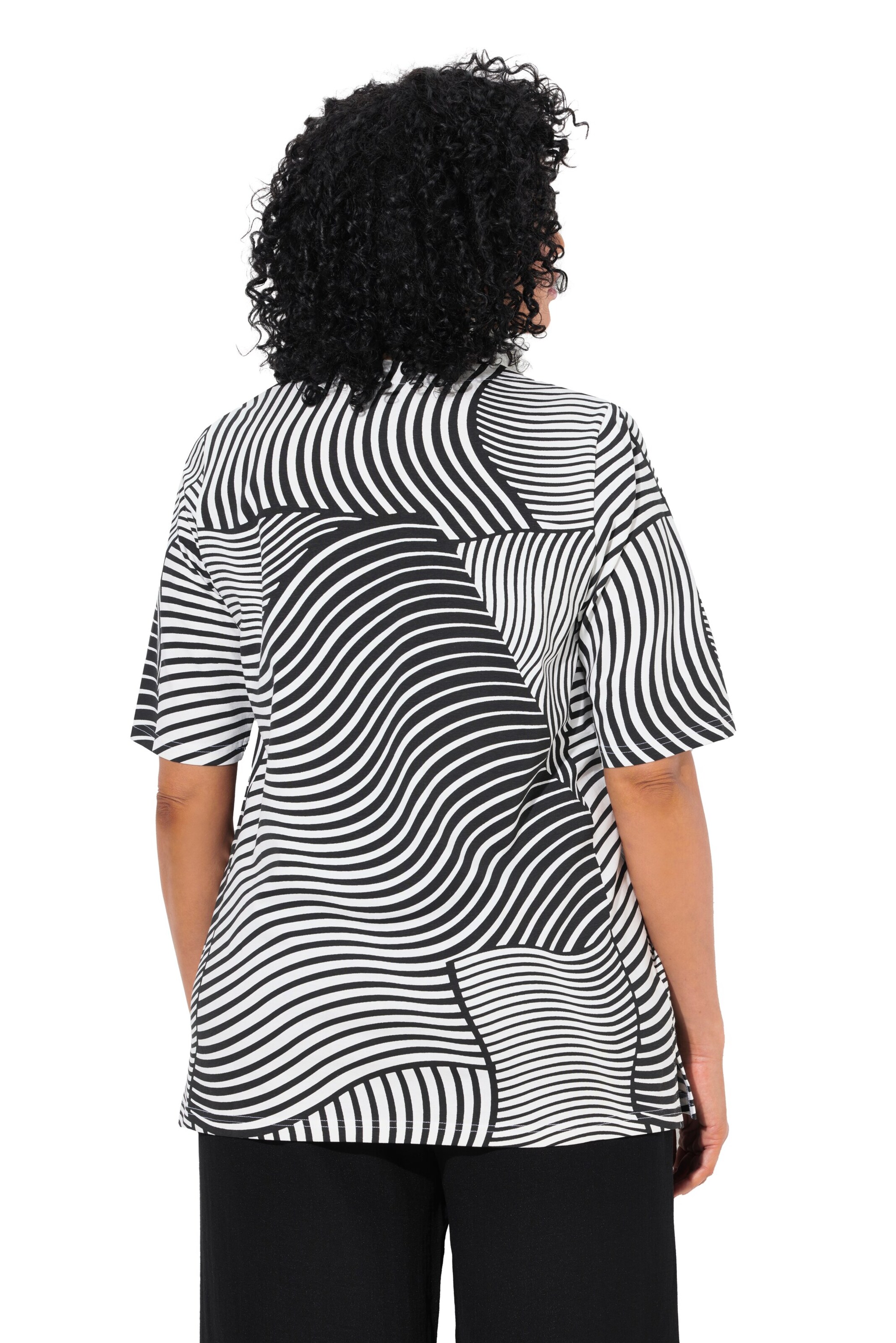 Ulla Popken Shirt in Schwarz