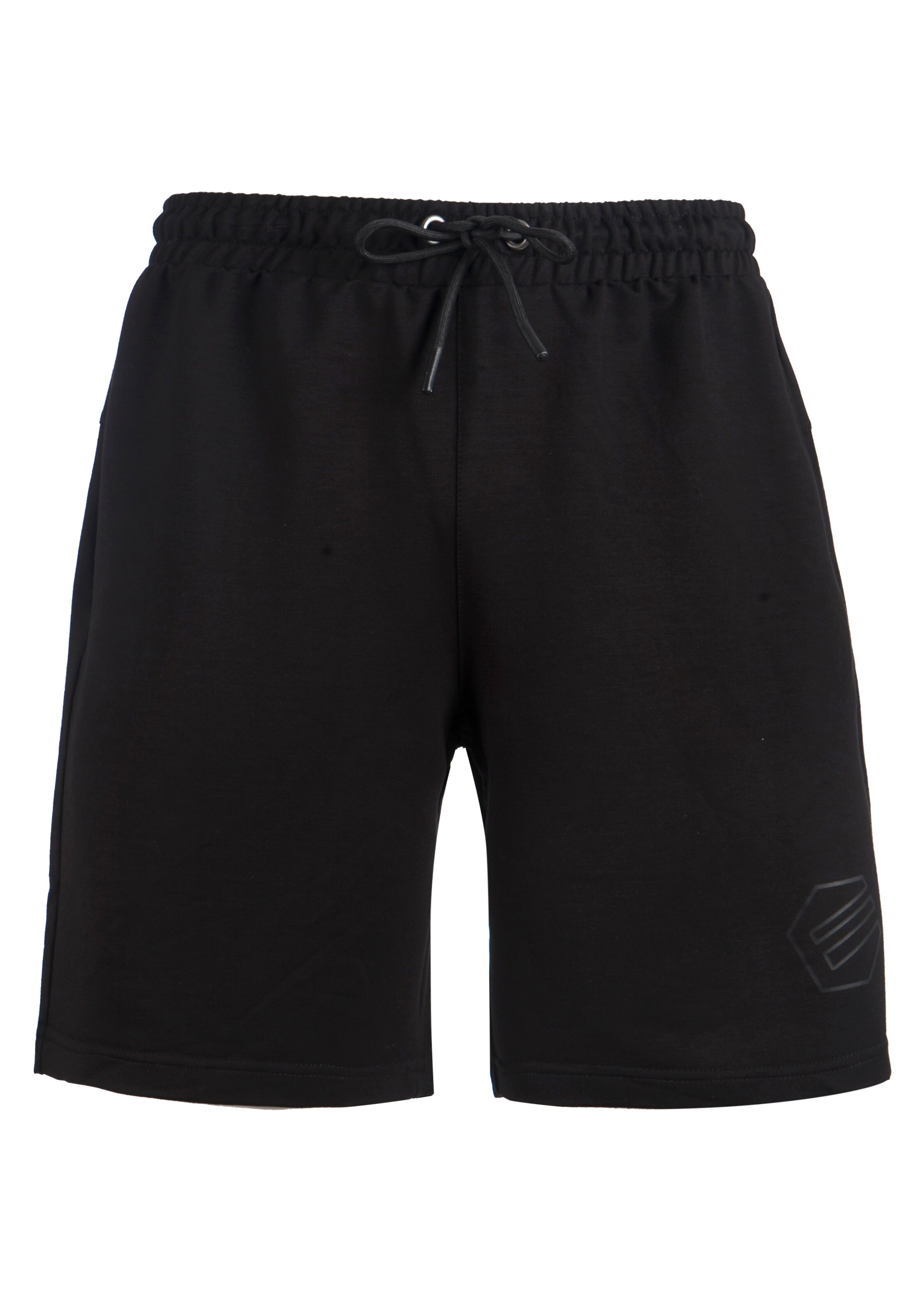 ENDURANCE Regular Sporshorts 'Prince' in Schwarz: Vorderseite