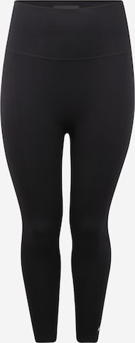 ADIDAS SPORTSWEAR - Skinny Pantalón deportivo en negro: frente