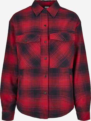 Urban Classics Blouse in Red: front