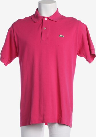LACOSTE Poloshirt M in Pink: Vorderseite