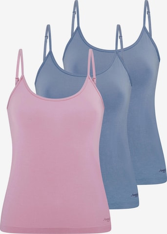 SLOGGI Undershirt 'GO Sense' in Blue: front