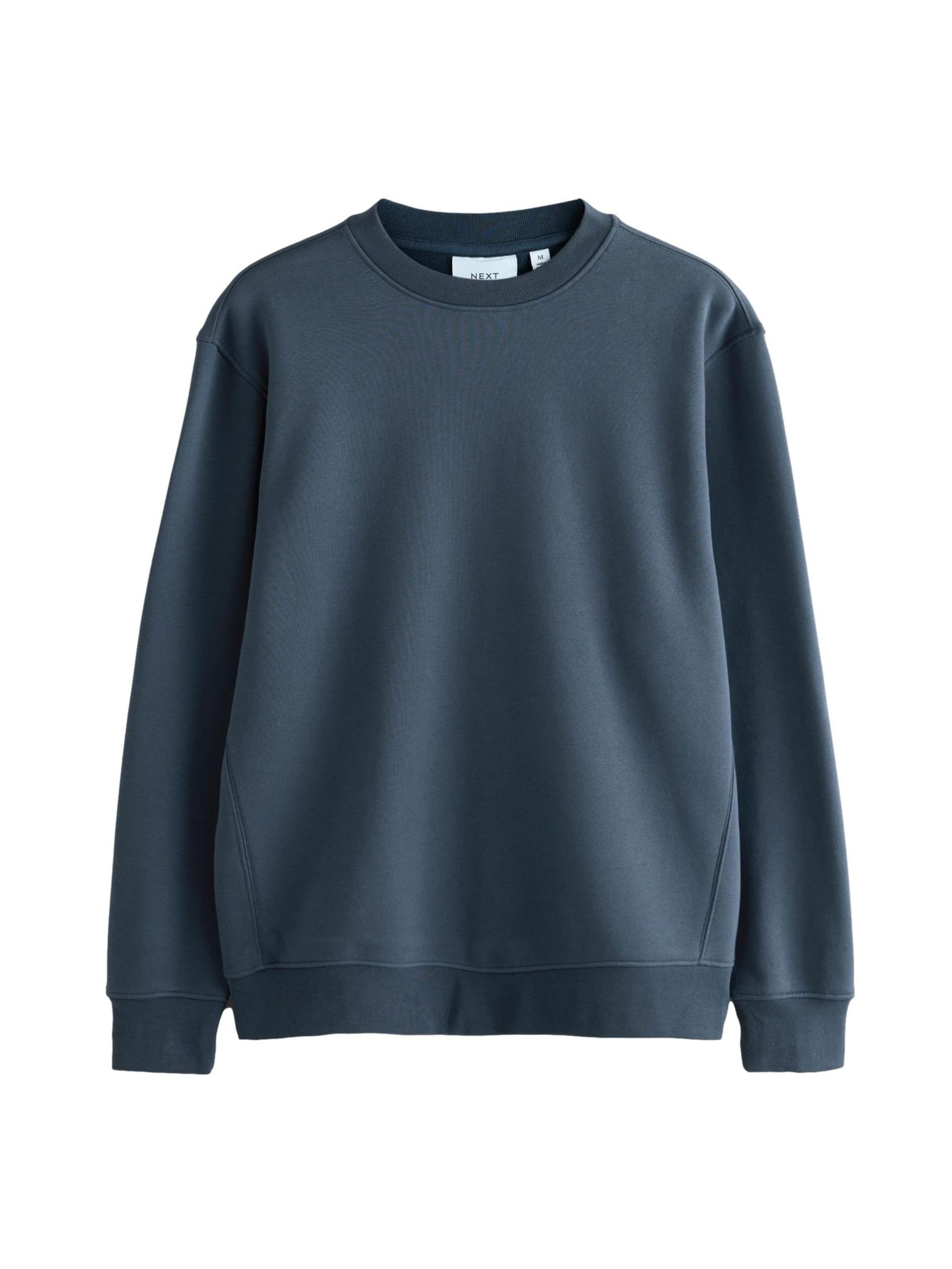 Sweat-shirt Next en bleu : devant