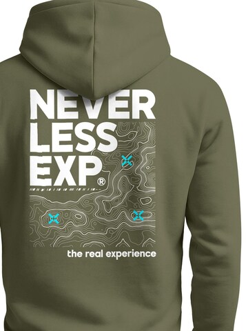 Neverless Sweatshirt 'Expedition' in Green