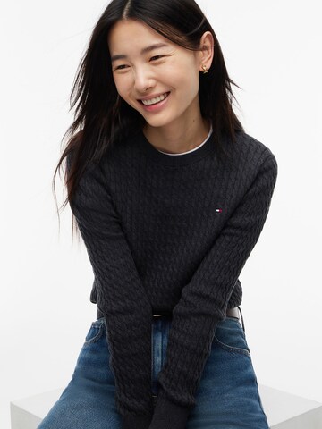 TOMMY HILFIGER Pullover in Grau