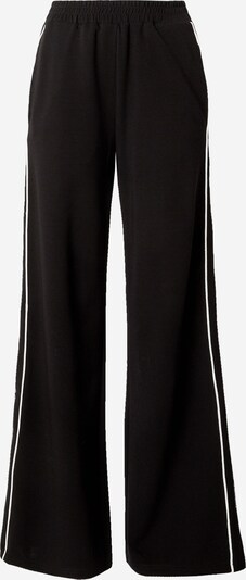 Pantaloni Karo Kauer pe negru / alb, Vizualizare produs