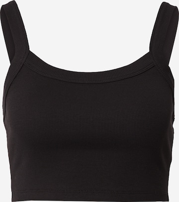 A LOT LESS Top 'Grace' in Black: front