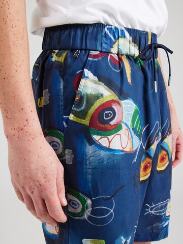 SCOTCH & SODA Regularen Hlače | modra barva