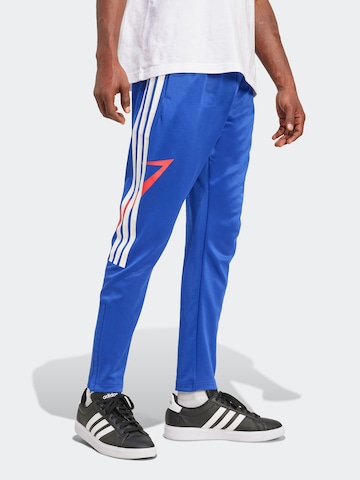 ADIDAS SPORTSWEAR Slim fit Sports trousers 'TIRO' in Blue: front