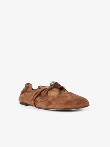 GISEL MOIRE Ballerinas in Beige