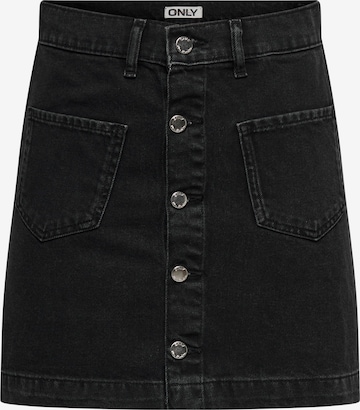 Fustă 'ONLAMAZING' de la ONLY pe negru: față