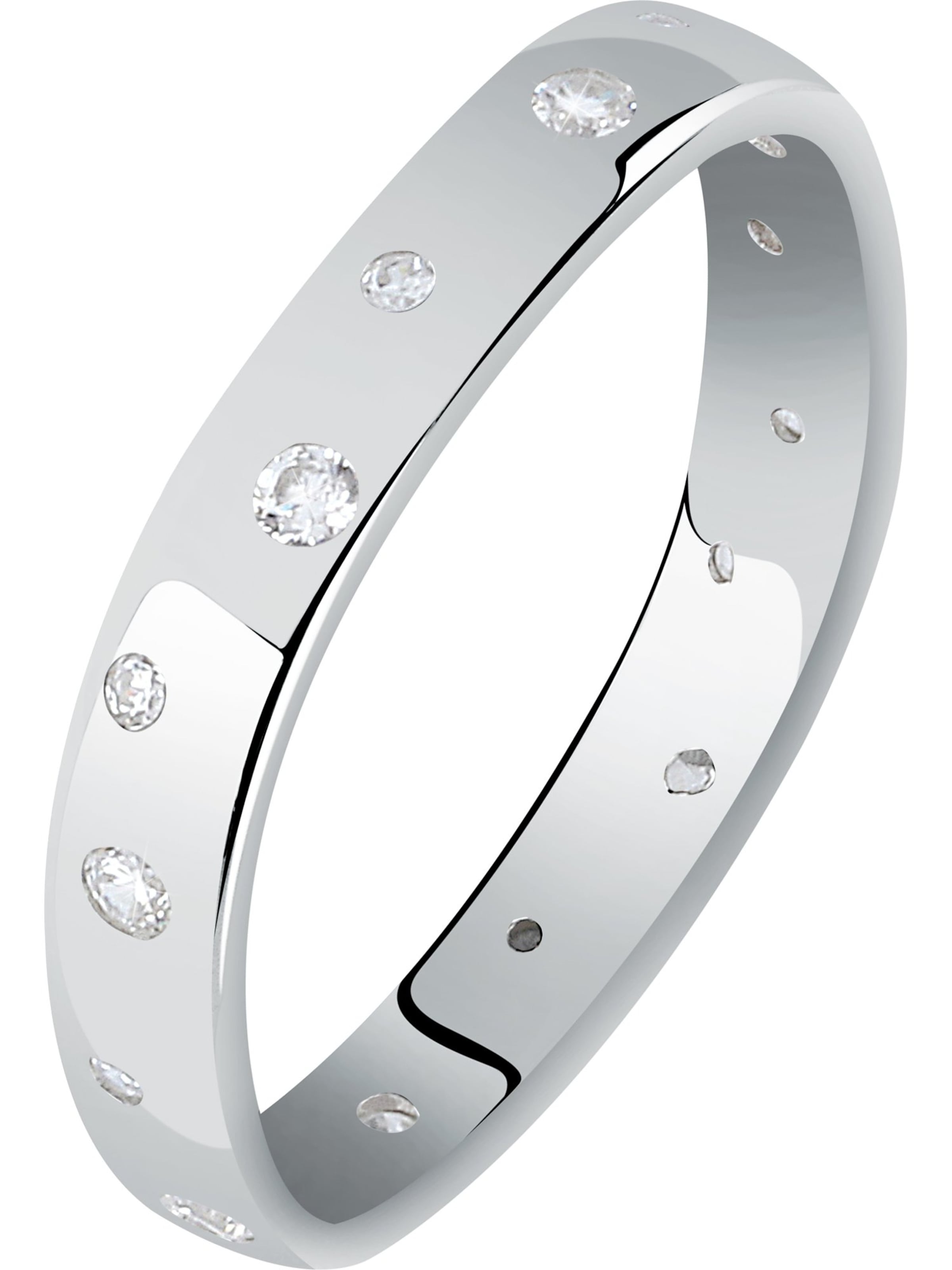 CHRIST Ring in Silber: Vorderseite