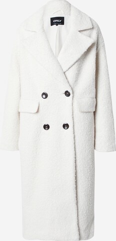 Manteau mi-saison 'VALERIA PIPER' ONLY en blanc : devant