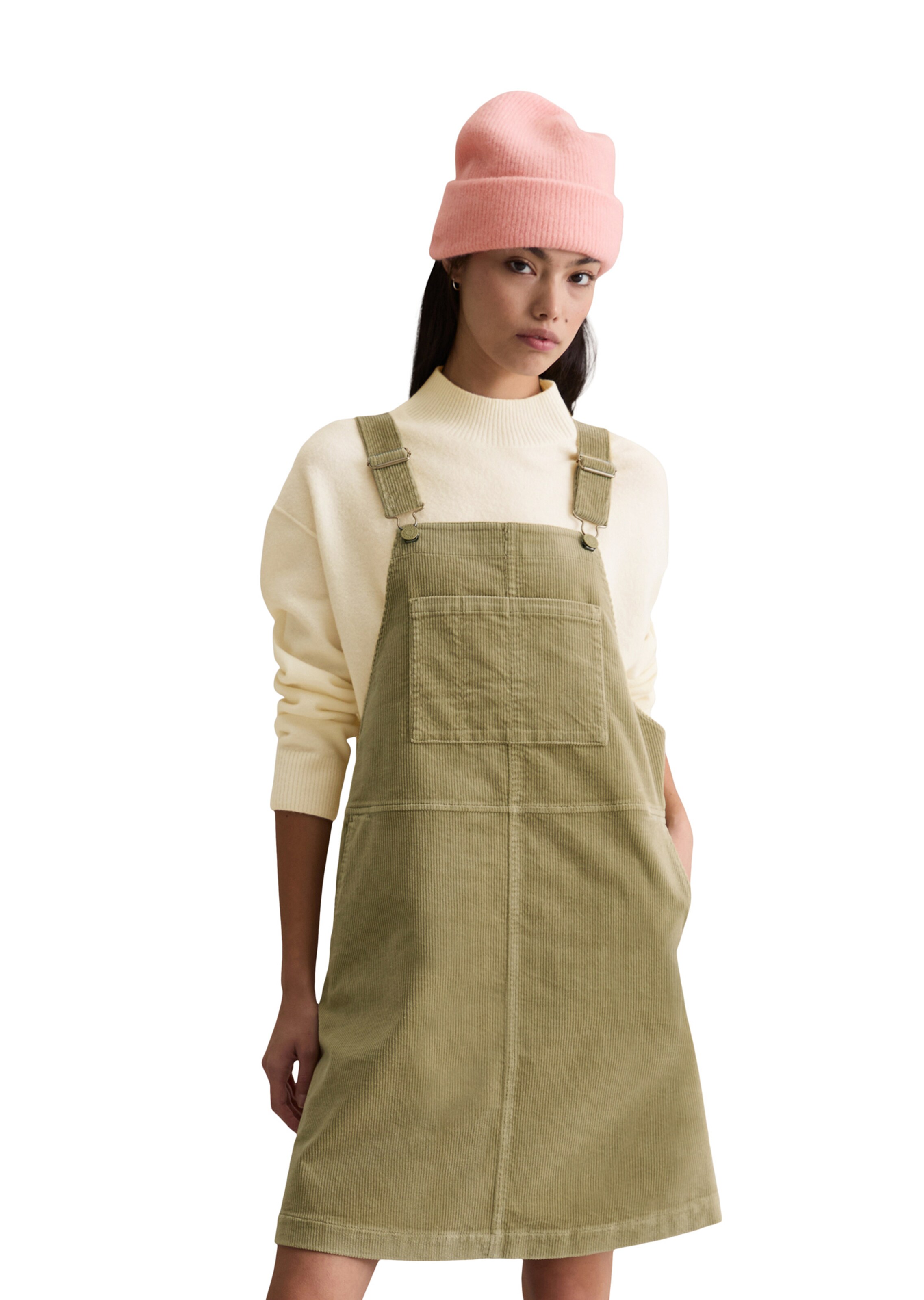 Marc O'Polo DENIM Kleid in Grün: Vorderseite