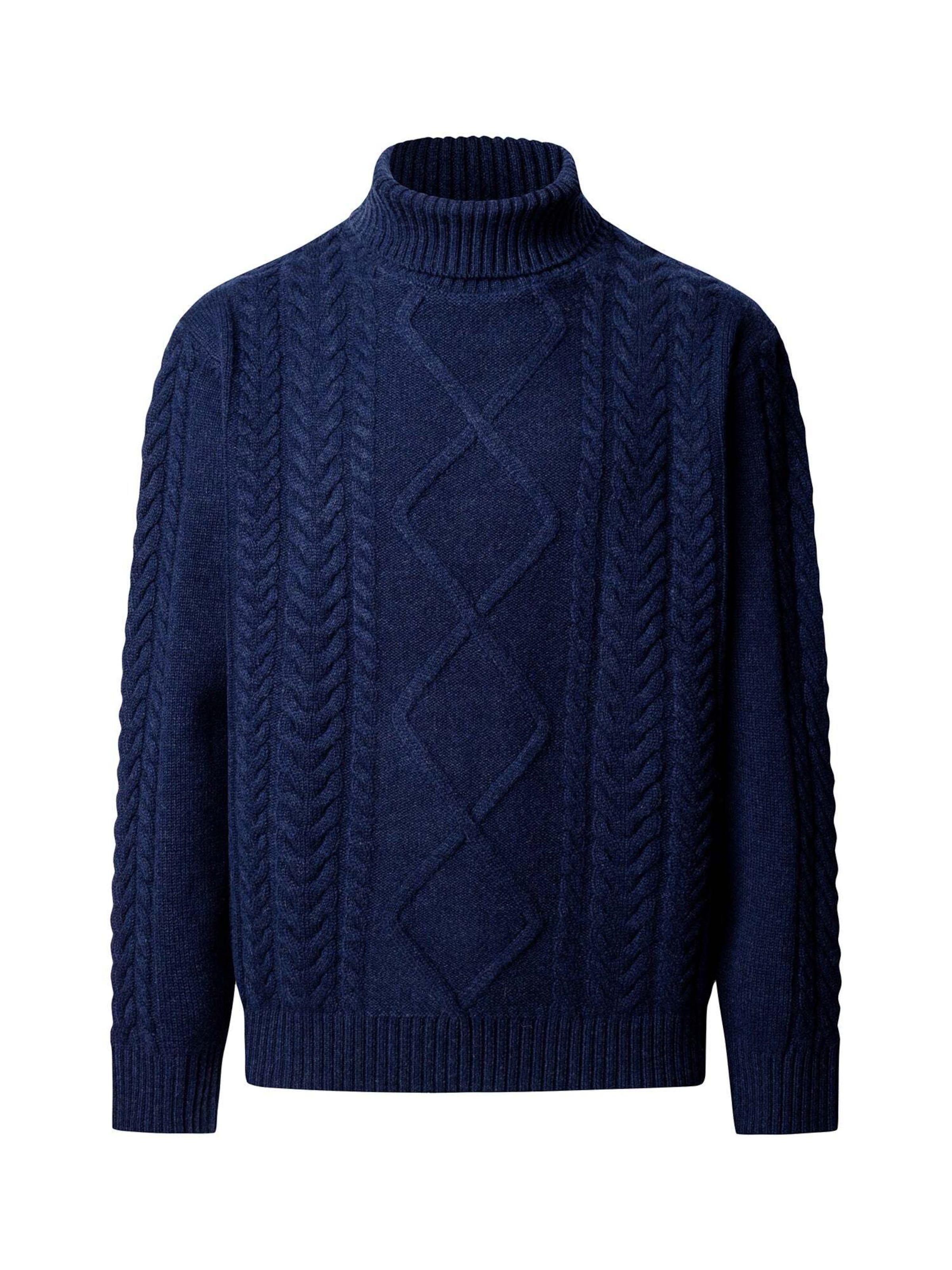 Hackett London Trui in Blauw: voorkant