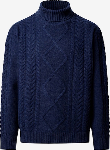 Pull-over Hackett London en bleu : devant