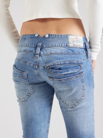 Coupe slim Jean 'Pitch' Herrlicher en bleu